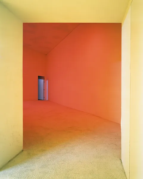 abstract color photograph titled Room, 59.1 x 47.2 inches.