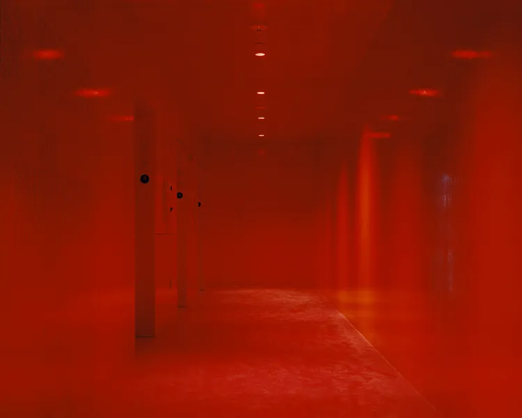 abstract color photograph titled Level, 47.2 x 59.1 inches.