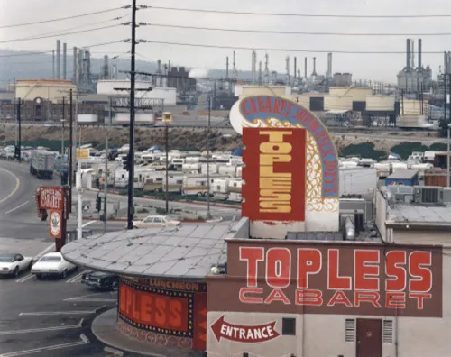 color photograph of B Street at Figueroa, Wilmington.