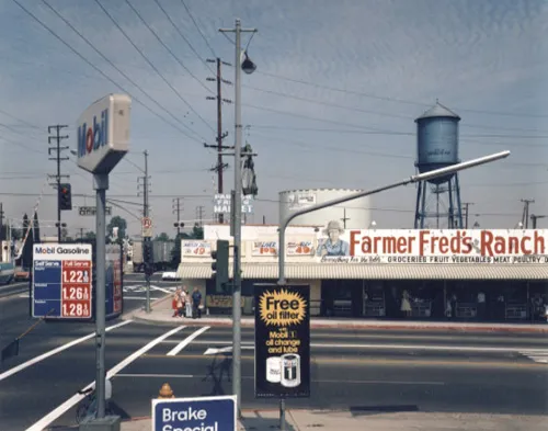 color photograph of California at Florence, Huntington Park.