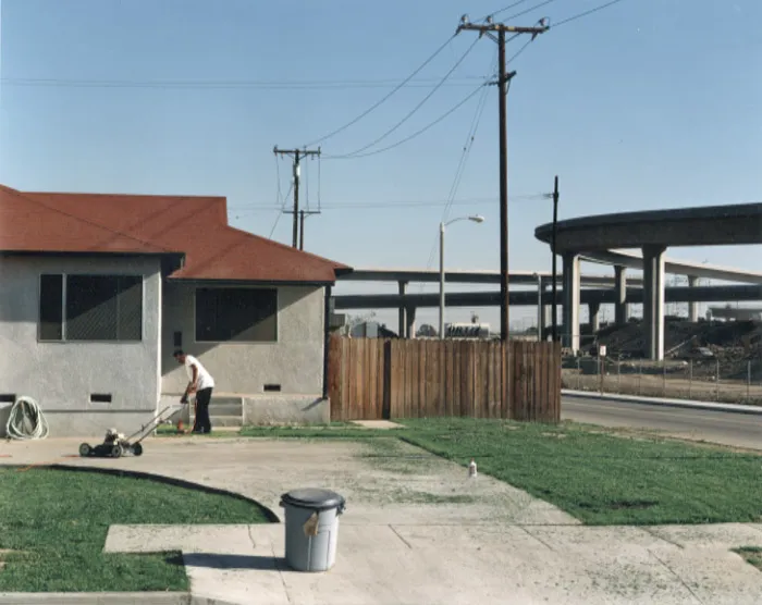 color photograph of Lugo Park Avenue at Fernwood, Lynwood.