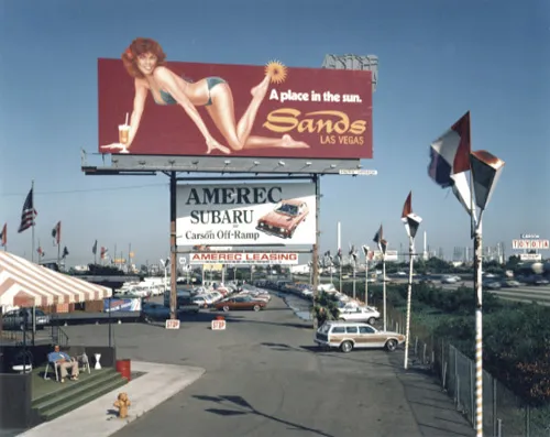 color photograph of View South from Recreation Road, Carson.
